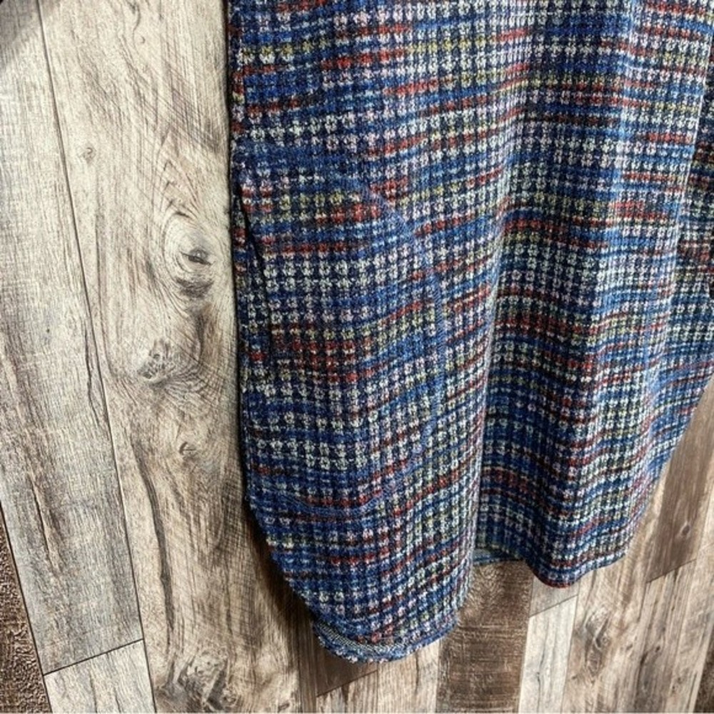 Pure Essence- Multicolored Long Sleeve Tunic Top- Sz. M - Picture 4 of 10